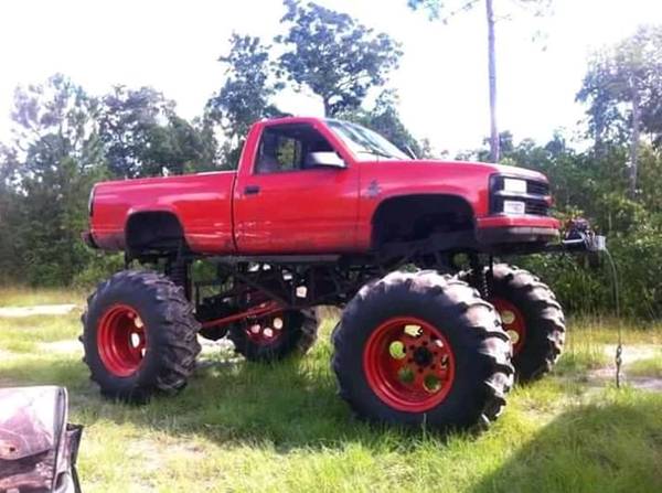 chevy mega mud truck